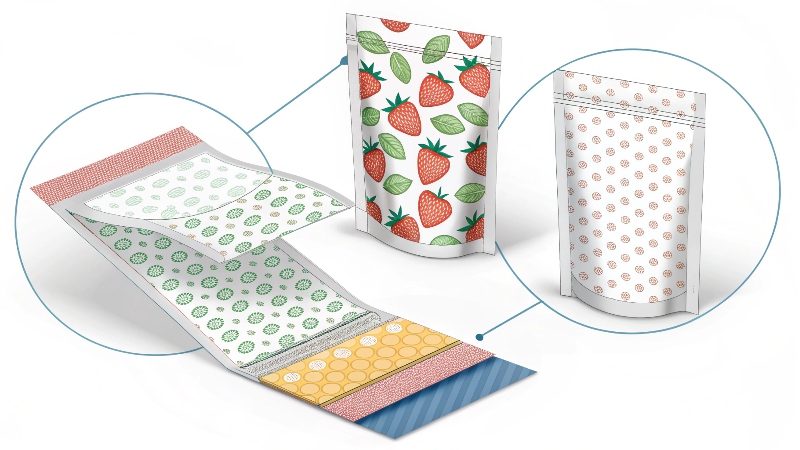 Manufacturing process of stand up pouches Stand up pouch manufacturing process