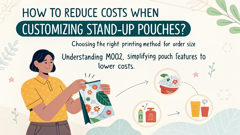 Cost-Effective Stand-Up Pouches A collection of cost-effective custom stand-up pouches