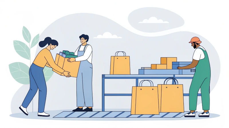 A variety of custom stand up bags A variety of custom stand up bags